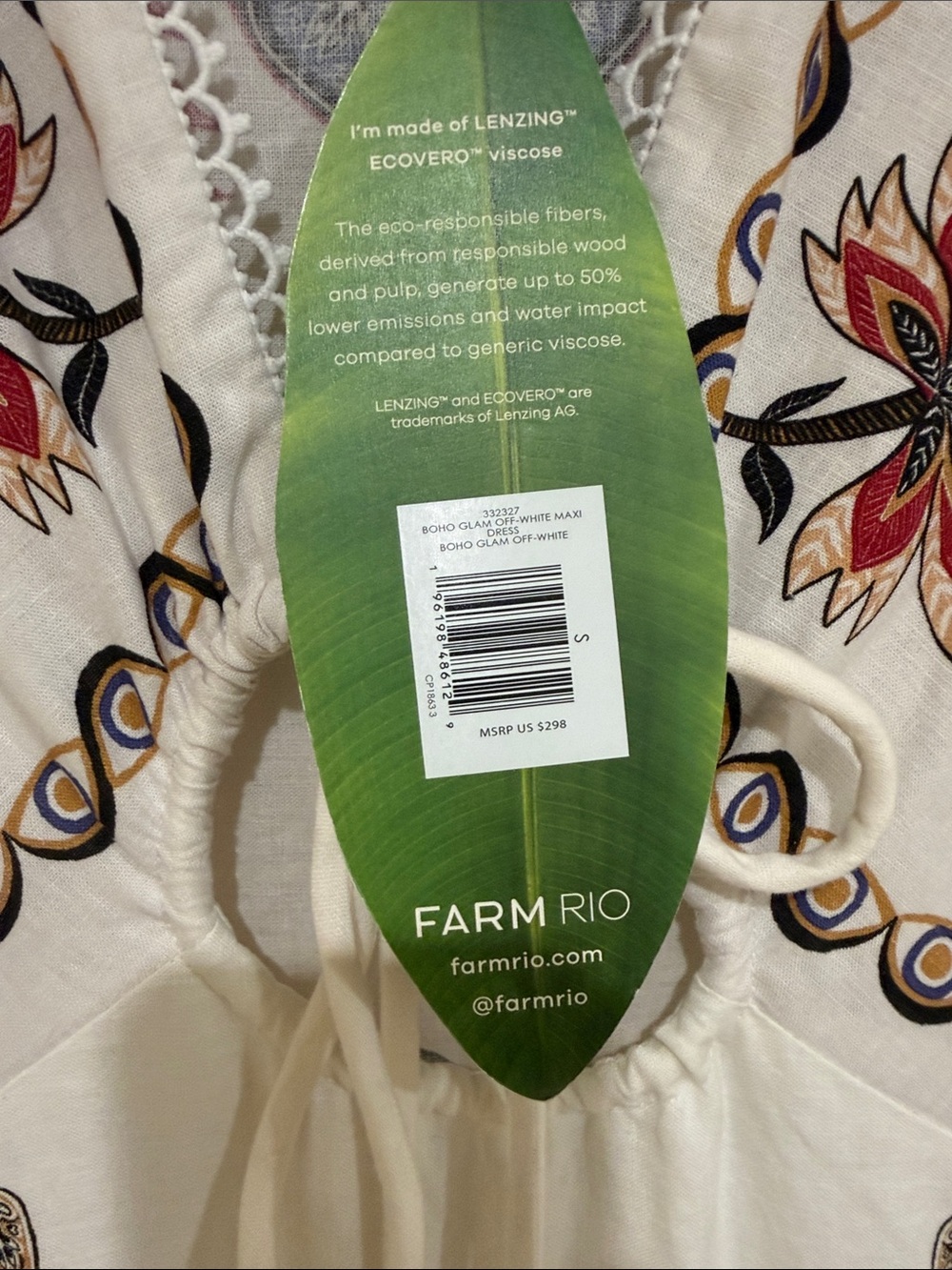 Farm Rio Maxi Dress NWT - Picture 2 of 4